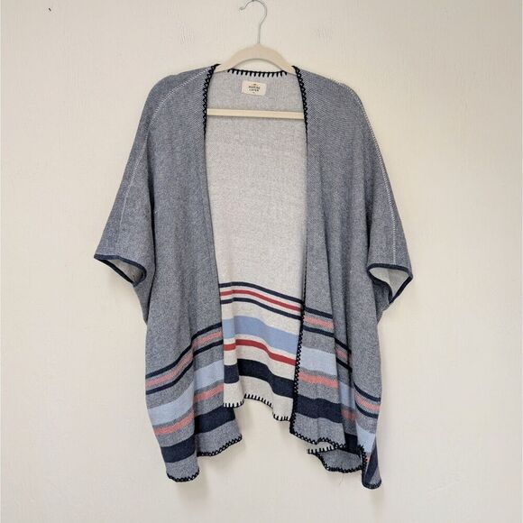 Marine Layer Women's Open Front Knit Cardigan Sweater Size M/L Cotton - Picture 1 of 8